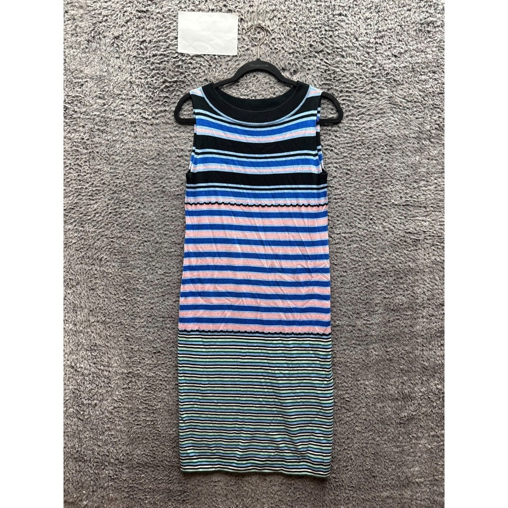 Uniqloβ x Marni Wool Blend Striped Sleeveless Knitted Dress Multicolor Size XS